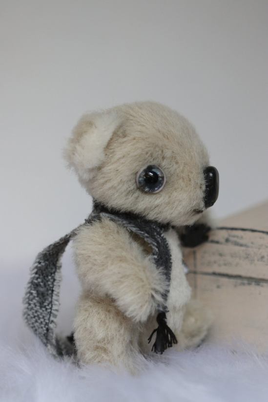 Teddy koalka, alpaka, 14x9 cm, 2020
