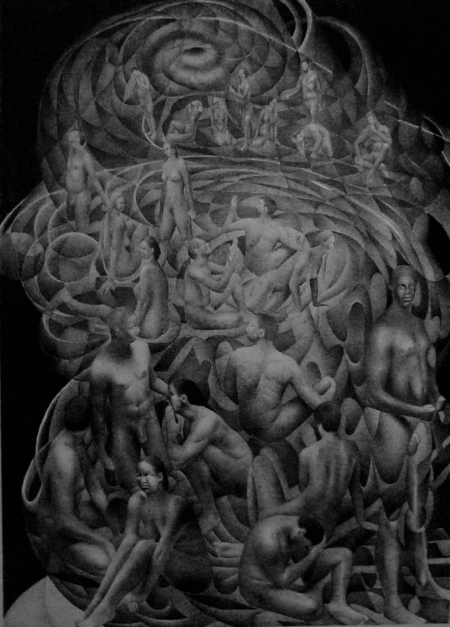 Pramen, litografie 80X60 cm